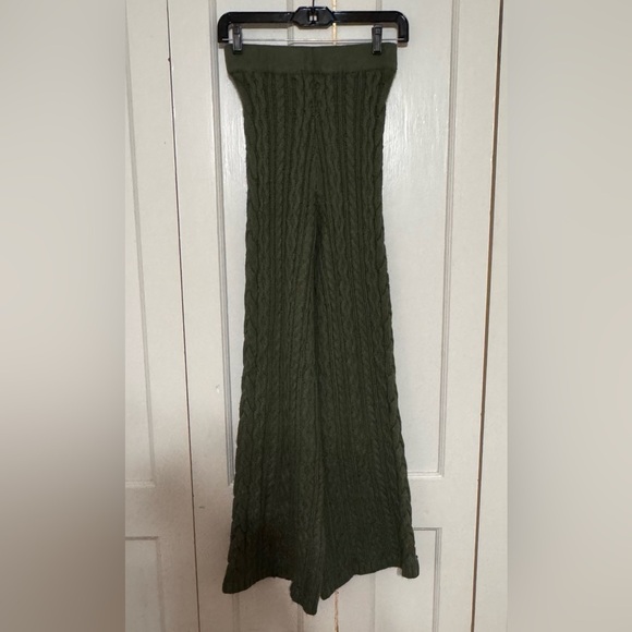 525 America Cable Knit Wide Leg Pants - Picture 4 of 7